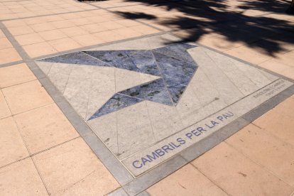 Imagen del memorial del Passeig Marítim de Cambrils en homenaje a las víctimas.