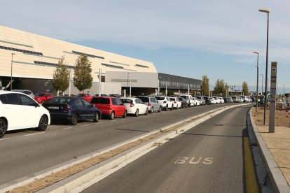 L'entorn de les instal·lacions de l'Hospital Sant Joan.