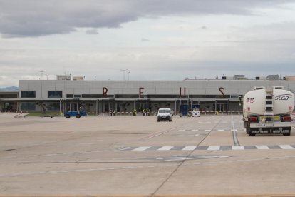 Una imatge d'arxiu de les pistes de l'Aeroport.