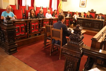 Imatge d'arxiu del ple extraordinari de Tortosa per condemnar la sentència de l'1-O.