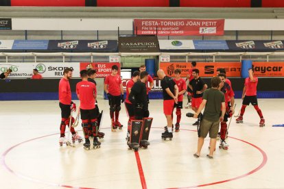 Els jugadors del Reus Deportiu van començar la pretemporada el dilluns de la setmana passada.