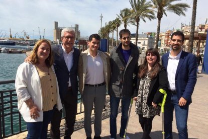 Ivana Martínez, Josep Félix Ballesteros, Mario Soler, Eloi Menasanch, Mireia López y Nacho García.