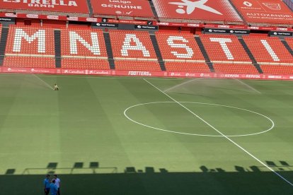 El Nou Estadi, abans del Nàstic-Llagostera