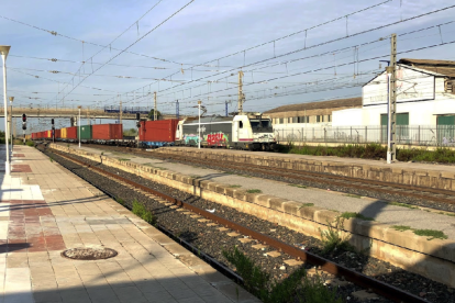 Imatge de l'estació de Renfe de l'Arboç.