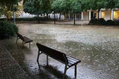 La zona afectada