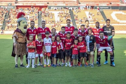 La primera alineació del Nàstic de la temporada