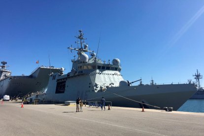 Imagen del barco español Audaz.