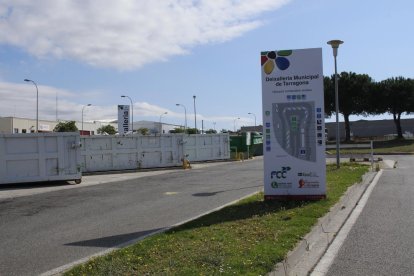 Imagen del centro de reciclaje municipal de Tarragona.