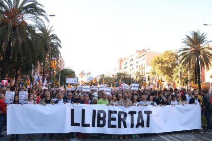 El inicio de la manifestación.