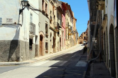 Se harán trabajos de canalización para el servicio de gas a la altura del número 44 de la calle de Dalt.