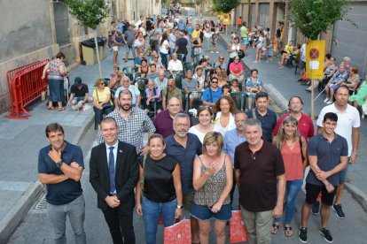 Pau Ricomà en la inauguració de les festes del Port.