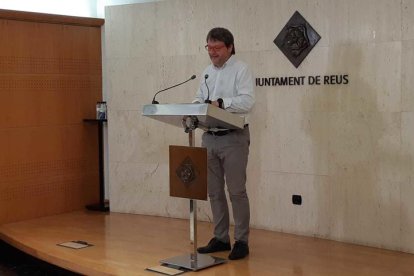 El regidor de Salut i Ciutadania presentant el programa.