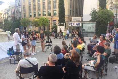 Una de las concentraciones de Fridays For Future en Reus.