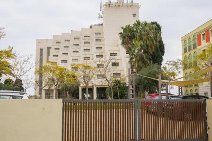 Imagen de la residencia La Mercè, en proceso de remodelación.