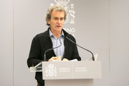 El director del Centre de Coordinació d'Alerta i Emergència Sanitàries del Ministeri de Sanitat, Fernando Simón.