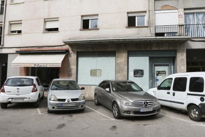 Imagen del local del Bloque Sant Andreu donde finalmente se instalará lo centro cultural y de culto de la Comunidad Islámica Assalam