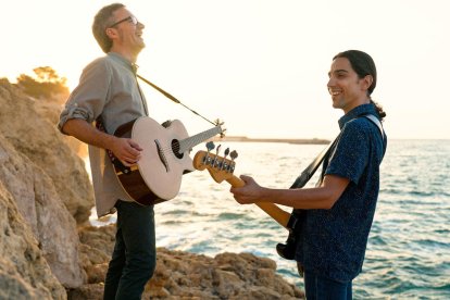 Jordi Suñé i David Morlà, membres del duet Tres.