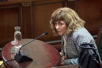 L'exalcaldessa de Sant Esteve Sesrovires, Maria del Carme Rallo, al Tribunal Suprem.