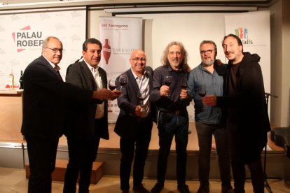 Imatge de la presentació de la Music Valls Va de Vins.