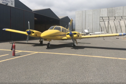 Imatge d'arxiu de l'avió de l'Aeroclub de Reus que estan buscant.