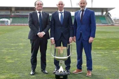 La presentació de la Copa, en una imatge d'arxiu