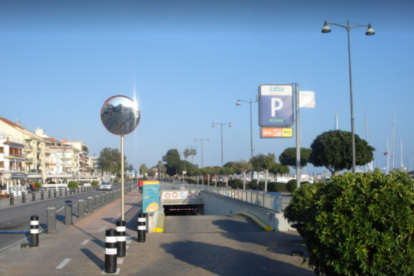 El parking Saba de Cambrils.