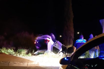 Imagen del lugar del accidente