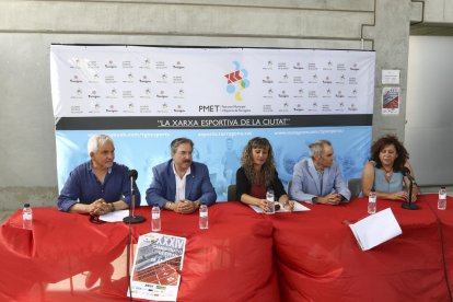 La Anilla Mediterránea acogió la presentación de la prueba, ya que allí está donde se desarrollará.