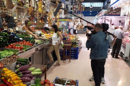 En Reus la grabación de 'Gent de mercats' se hizo durante el mes de junio.