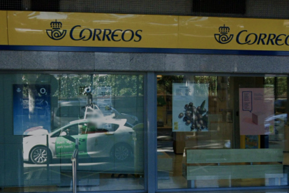 Imagen de la oficina de Correos en Calafell.