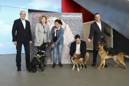 Imatge de la presentació de la Fira, que té els animals com a grans protagonistes.