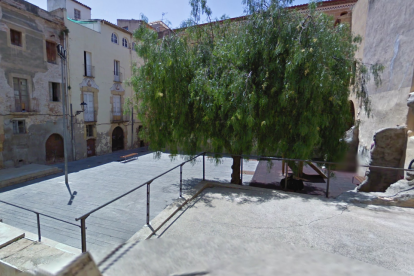 La detenció es va produir a la plaça dels Natzarens de la Part Alta.