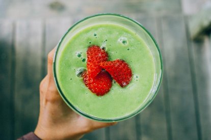 Refrescante y nutritivo Green Smoothie