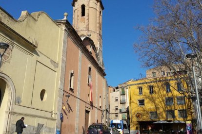 Església de Sant Francesc de Valls, situada a la plaça del mateix nom i avui tancada al culte religiós.