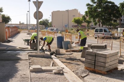 La obra, que ha empezado a principios de junio, tiene un coste de 64.570 euros.