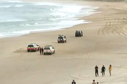 La presència de taurons ha obligat a tancar les platges de la zona.