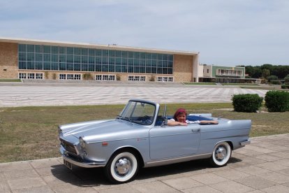 El modelo Spyder Turisa 750 de SIATA (1960).