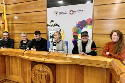 Presentació de l'obertura de l'any del Vendrell, Capital de la Cultura, ahir.