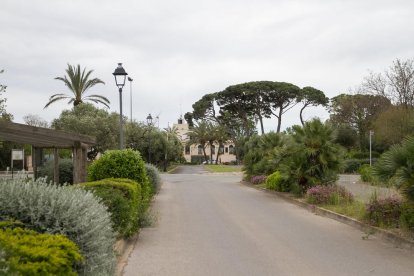 Una imagen de archivo del acceso a las instalaciones del club de golf.