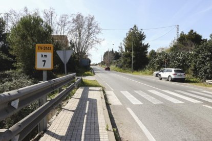 Una imagen de archivo de la carretera de Cambrils