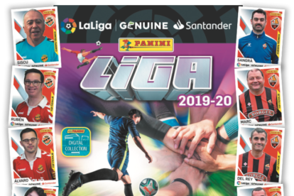 El álbum de los jugadores de Panini de LaLiga Genuine.