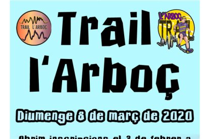 Cartell de la nova edició del Trail de L'Arboç