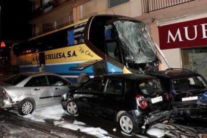 Escenari on es va produir l'accident al municipi d'Estella.