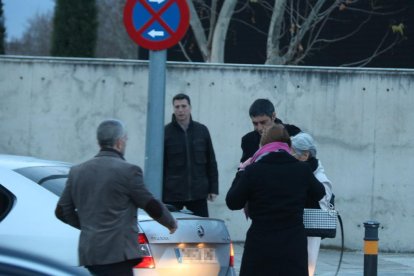 El mayor Josep Lluís Trapero, exjefe de los Mossos d'Esquadra, llegando a la Audiencia Nacional. 20 de enero del 2020.