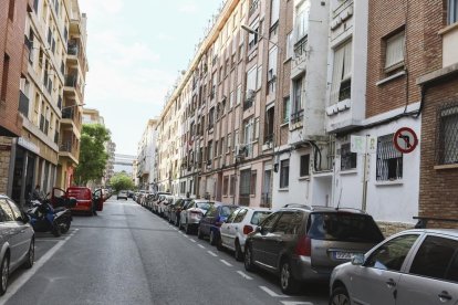 Una imatge d'arxiu del carrer Muralla, on es troben diversos habitatges d'aquest tipus.