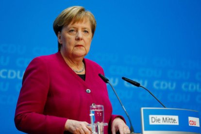 Merkel en una imatge d'arxiu