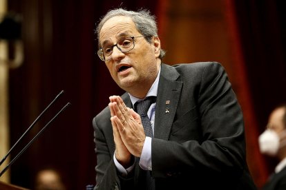 El presidente de la Generalitat, Quim Torra.