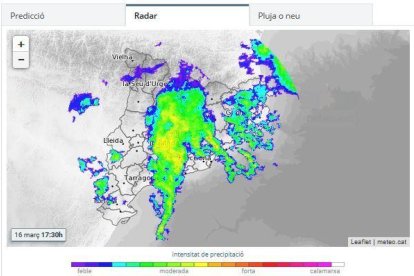 El mapa de pluges