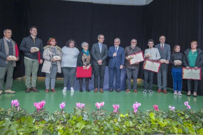 Foto de família des premiats.