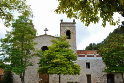 Imagen del santuario de Sant Magí de la Brufaganya.